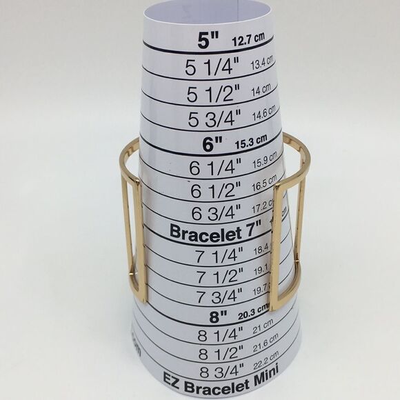 Gold tone cuff bracelet - Picture 12 of 12